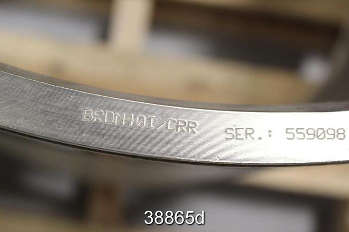 Used Bird 40 Pressure Screen Basket, .070" Holes #38865