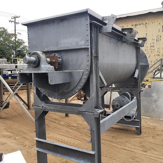 Used 50 CU. FT. JH DAY DOUBLE RIBBON BLENDER - S/S - 15 HP