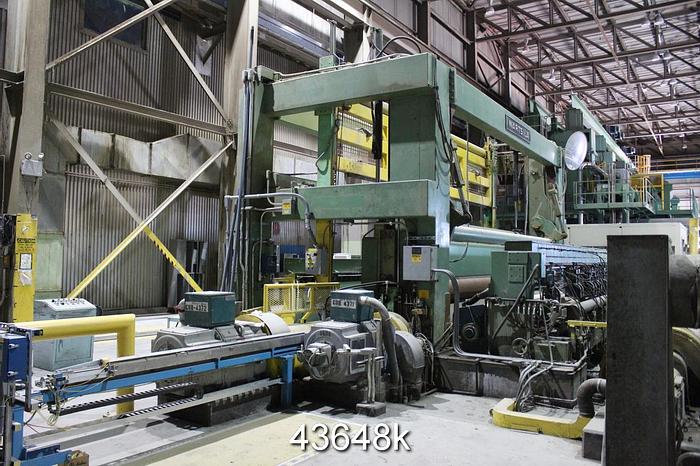 Used 238" Wire Width Complete Fourdrinier Paper Machine #43648