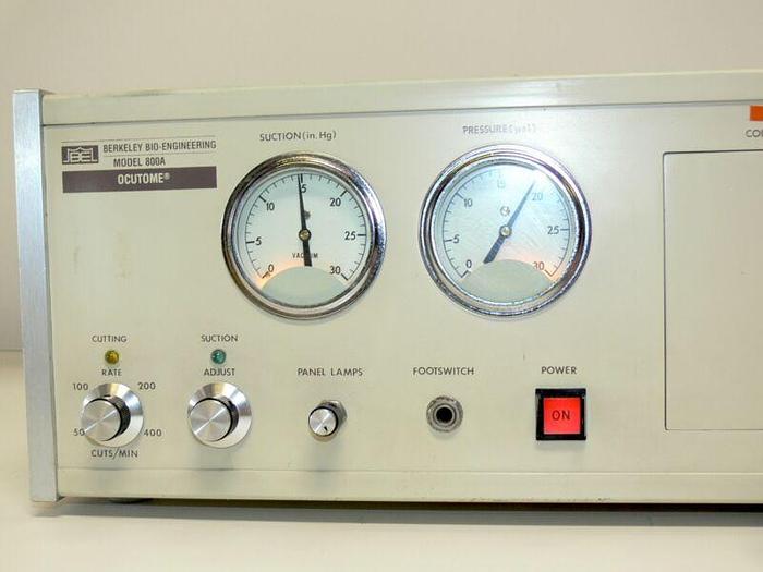 Used Berkeley BioEngineering Ocutome Model 800A Vacuum Suction Pump