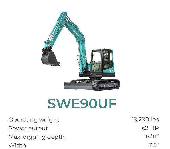 2024 SUNWARD SWE90UF Excavator