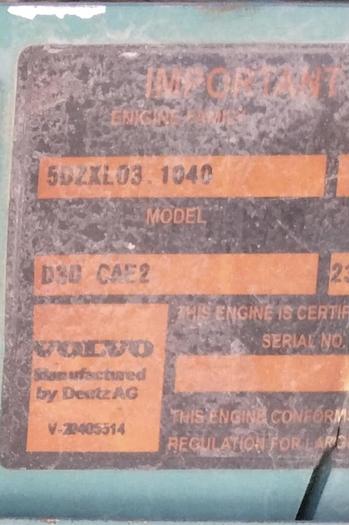 Used 2000 Volvo D20L PART Machine