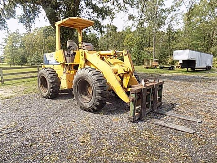 Used Komatsu WA 180 Wheel Loader W/Attachments