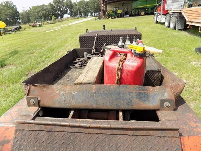 Used 1984 Wtizco 35 Ton Lowboy, Pony Motor