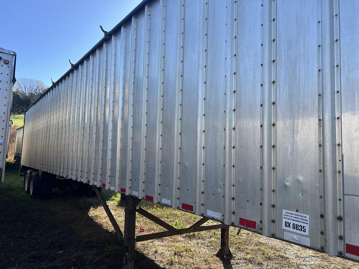 Used 2000 Peerless 45' & 48 X 98" Walking floor