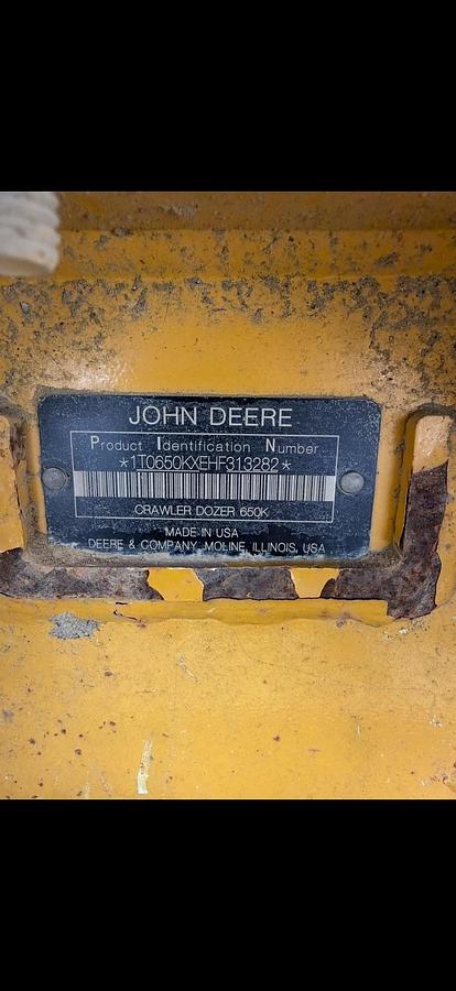 Used 2017 John Deere 650 K XLT