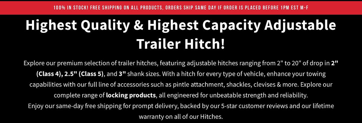 2025 Bulletproof Hitches All