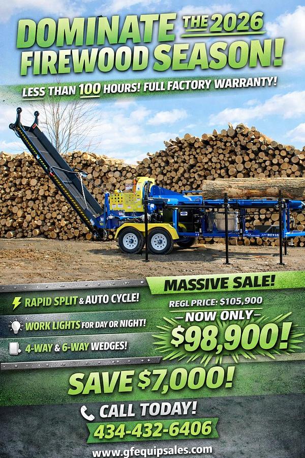 2025 Dyna SC-16 Firewood Processor