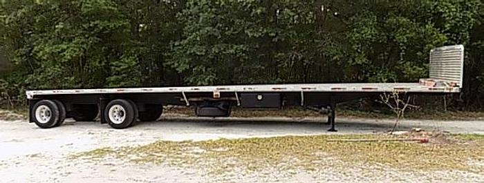 Used 1999 UTILITY TRAILER CORP FLATBED 102 x 48