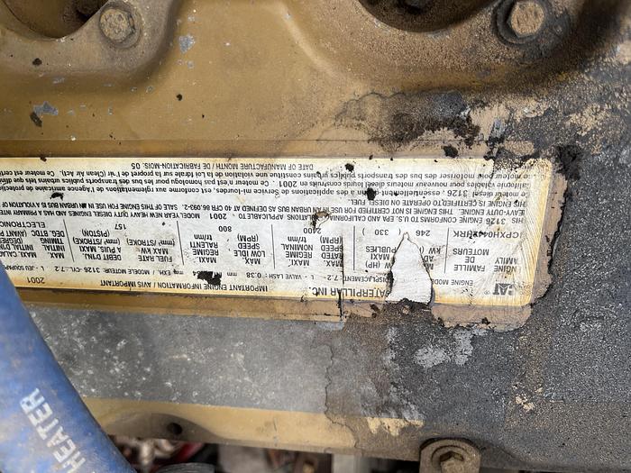 Used 2002 Freightliner FL-80 Blower Truck with EB40 blower.