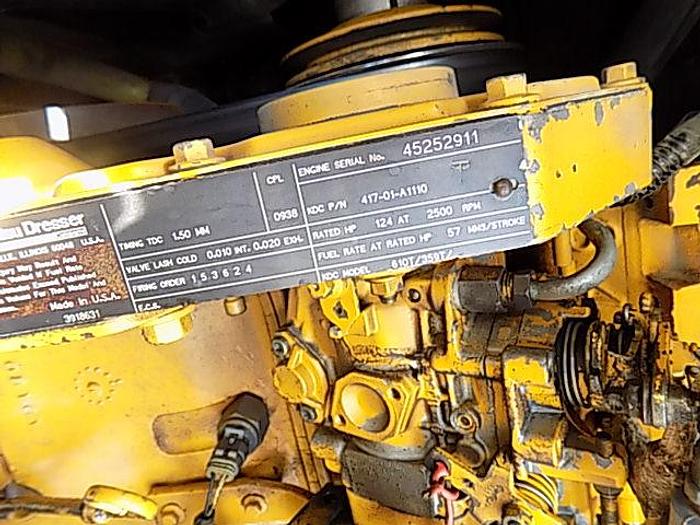 Used Komatsu WA 180 Wheel Loader W/Attachments