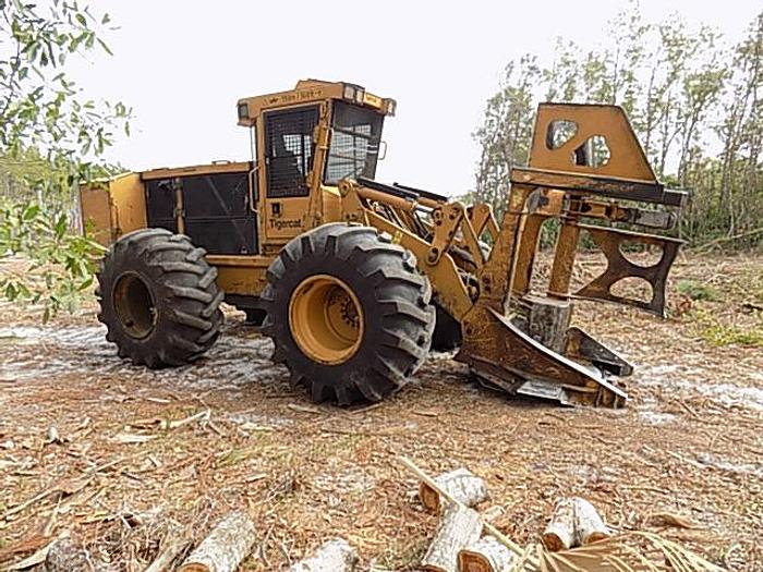Used 2019 Tigercat 720G Wheeled Feller Buncher
