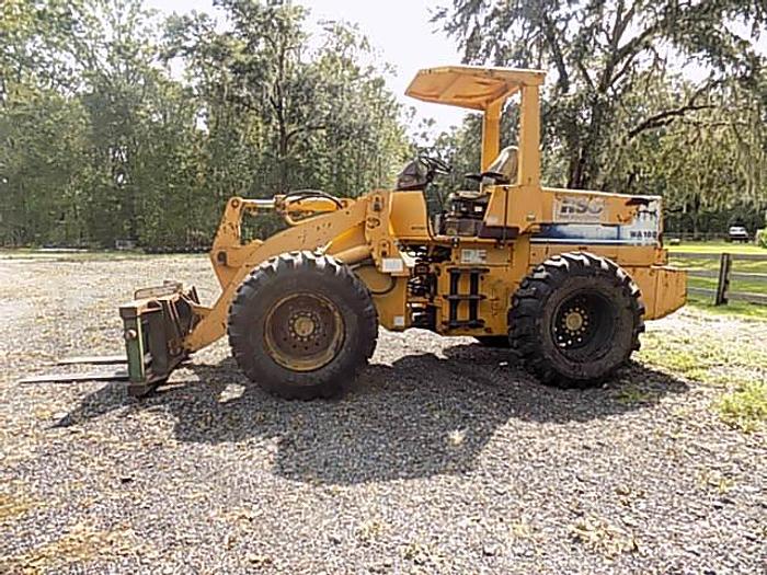 Used Komatsu WA 180 Wheel Loader W/Attachments