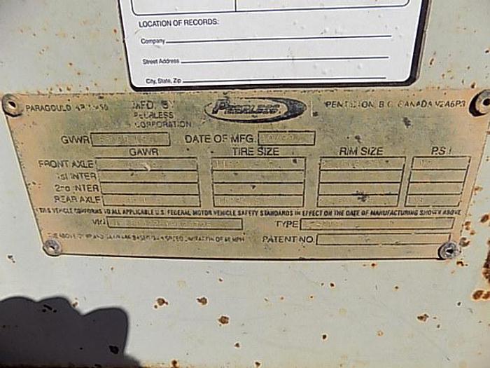 Used Peerless Chip Trailers for sale 1999 - 2015