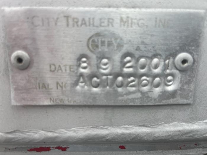 Used 2001 City Trailer MFG Inc Cobra