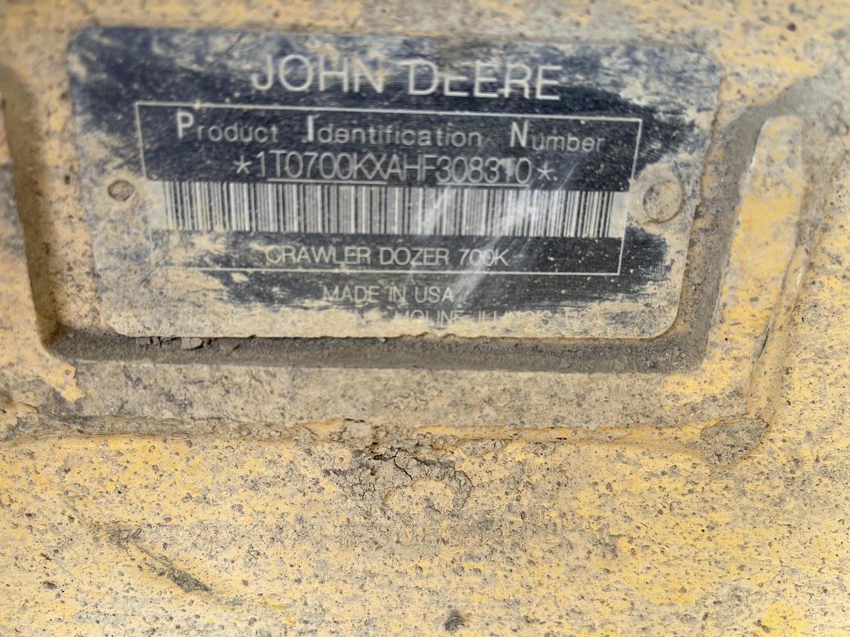 Used John Deere 700KLGP