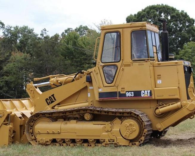 Used 1990 CAT 963 Track Loader/4&1 bucket & Ripper