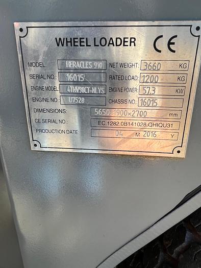 Used 2016 Heracles 910