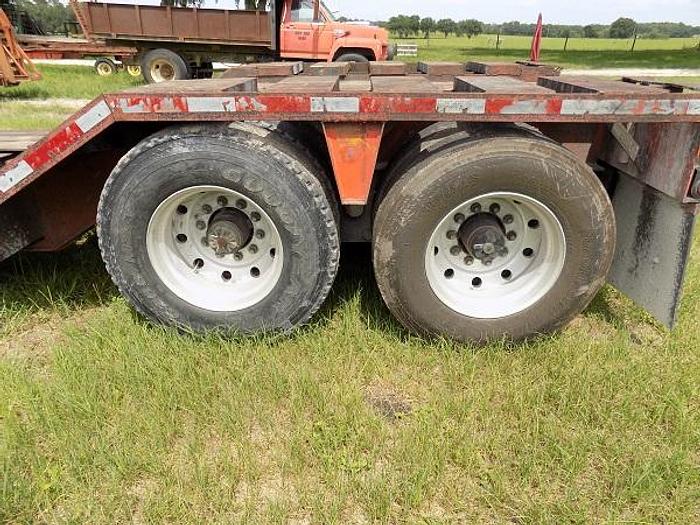Used 1984 Wtizco 35 Ton Lowboy, Pony Motor