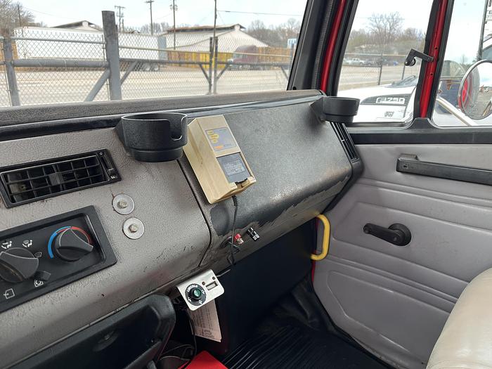 Used 2002 Freightliner FL-80 Blower Truck with EB40 blower.