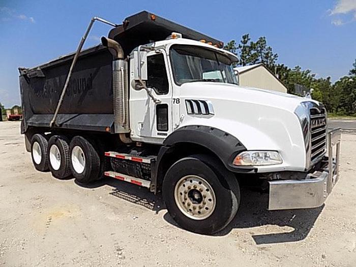 Used 2006 Mack CV713 Granite Tri Axle Dump Truck 
