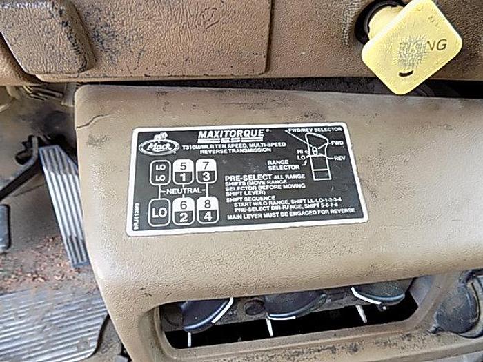 Used 2006 Mack CV713 Granite Tri Axle Dump Truck