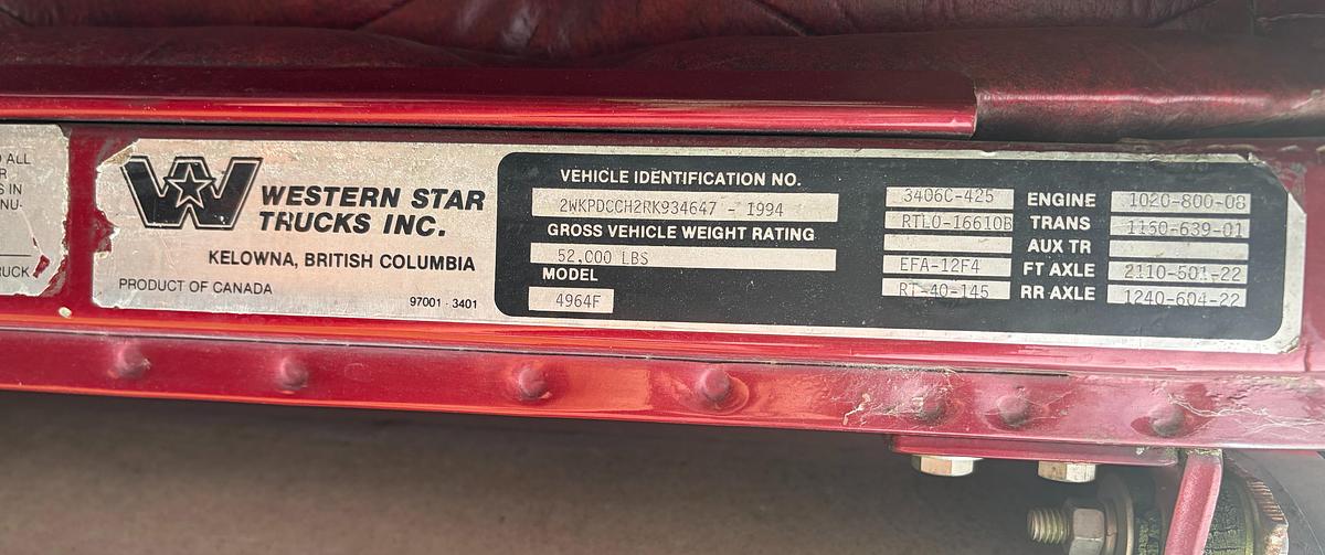 Used 1994 Western Star 4964F