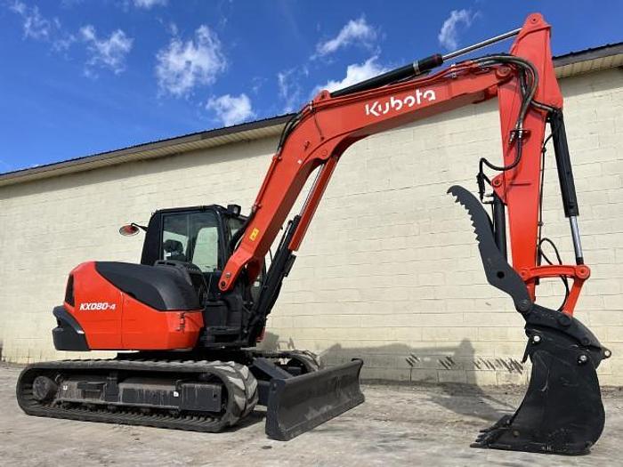 Used 2019 Kubota KX080-4A