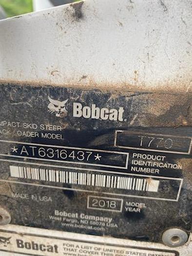 Used 2018 BOBCAT T770