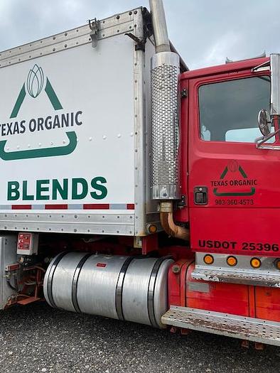 Used 2002 Freightliner FL-80 Blower Truck with EB40 blower.