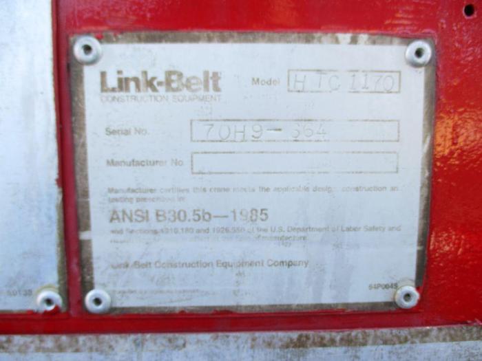 Used 1989 Link Belt HTC1170