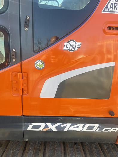 Used 2019 Doosan DX140LCR