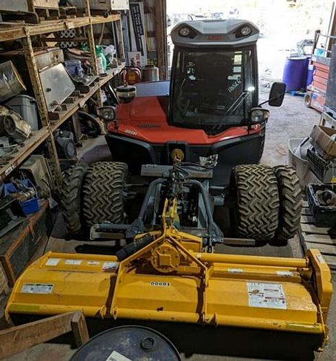 Used 2018 AEBI TT241 Slope Tractor & Flail Mower 313 Hours - Like New -