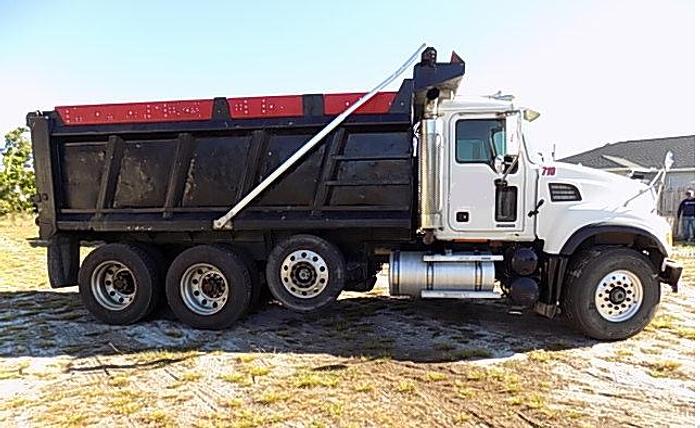 Used 2006 Mack CV713 Granite Tri Axle Dump Truck ***8LL Transmission***