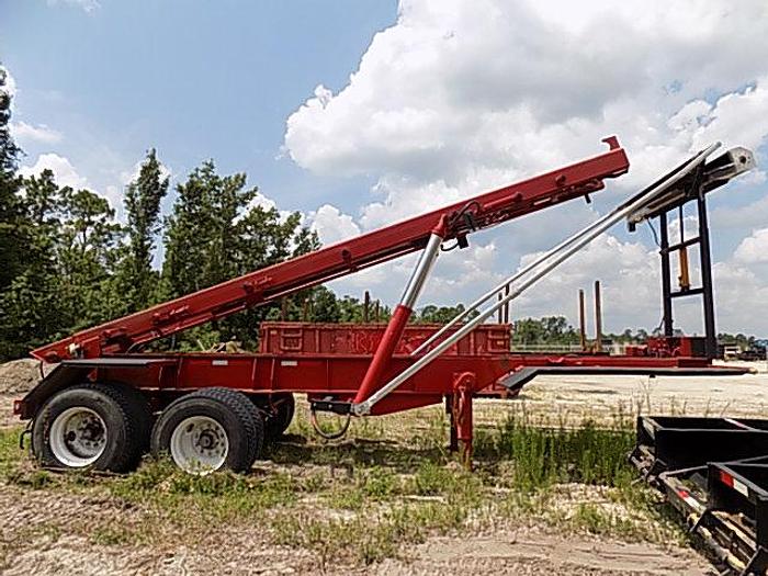 Used 2012 Cable Pull Roll Off Trailer (Tandem Axle)