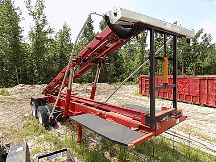 Used 2012 Cable Pull Roll Off Trailer (Tandem Axle)