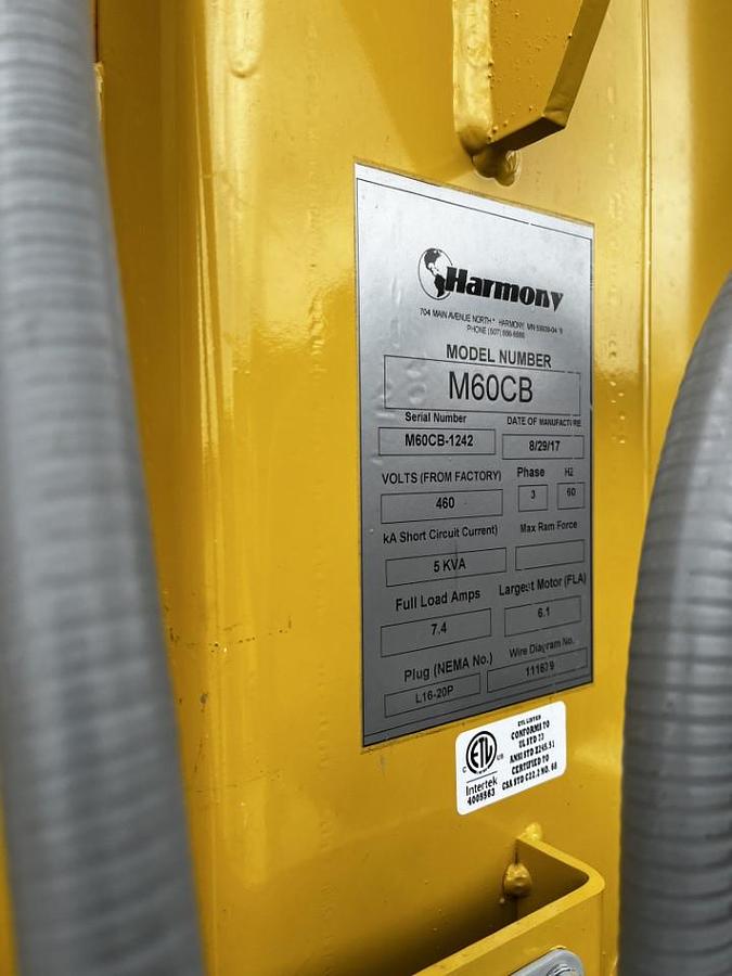 Used 2017 Harmony M60CB