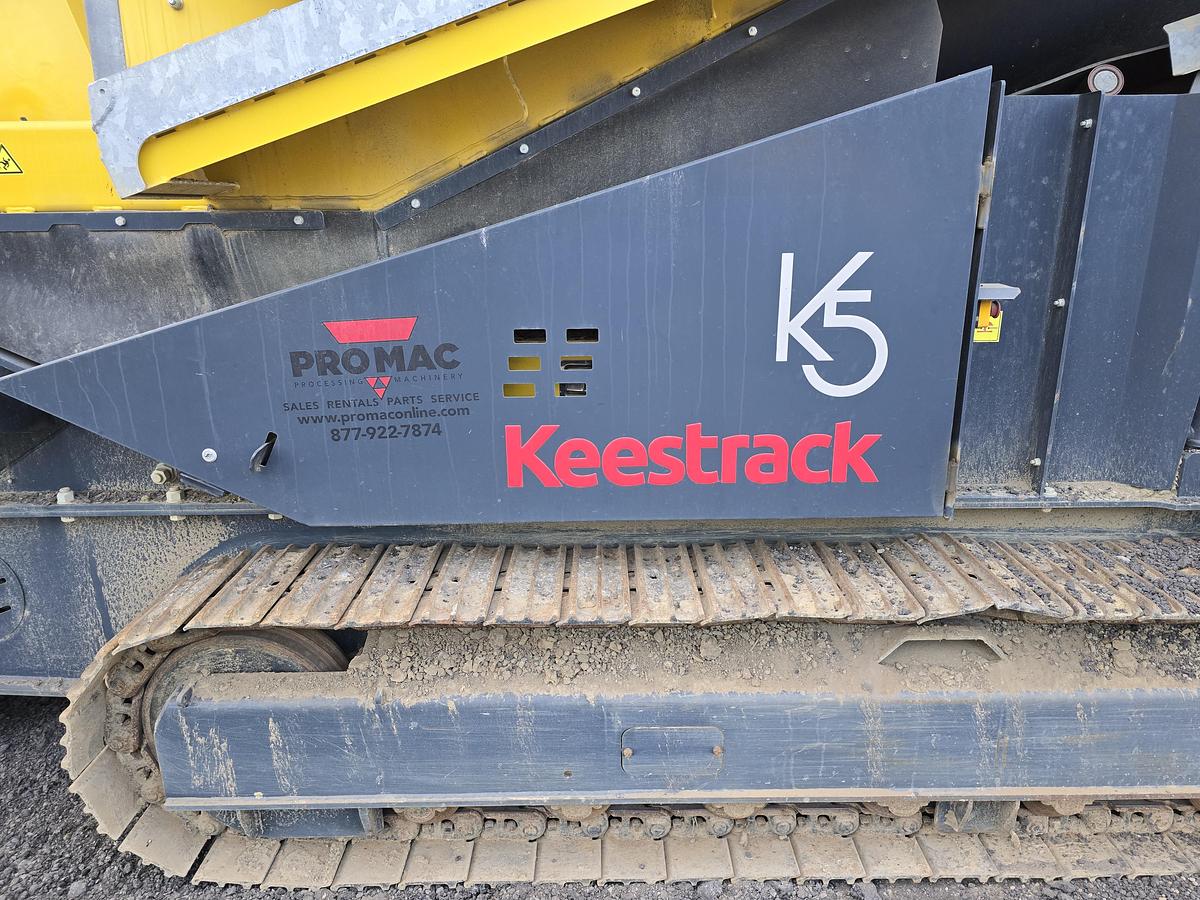 Used 2022 Keestrack K5 scalper screen