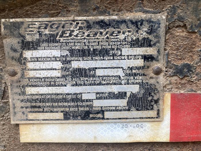 Used 2004 Eager Beaver Detachable trailer