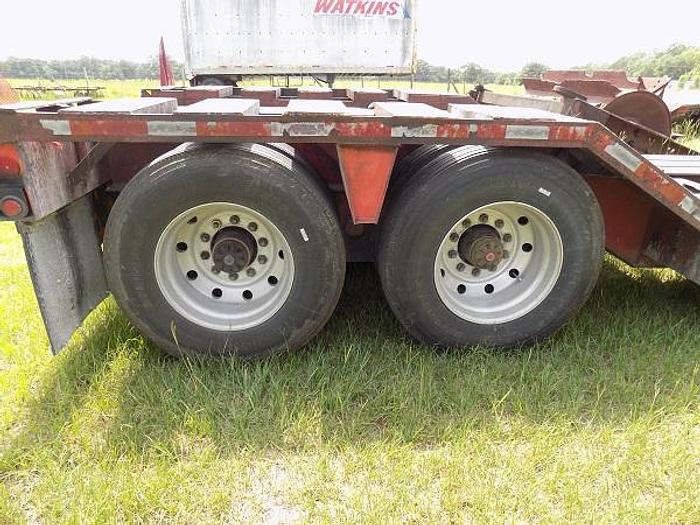 Used 1984 Wtizco 35 Ton Lowboy, Pony Motor