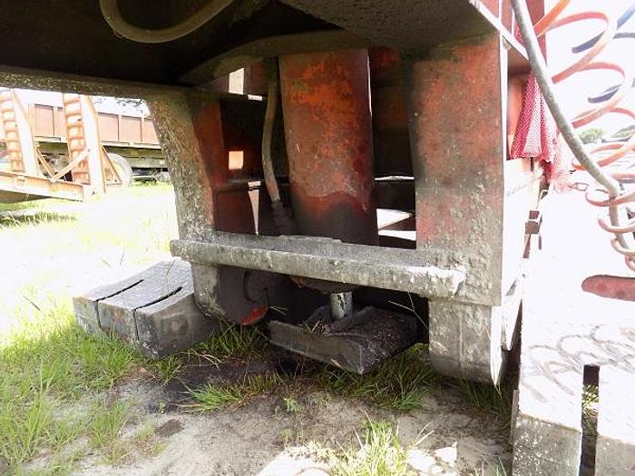 Used 1984 Wtizco 35 Ton Lowboy, Pony Motor