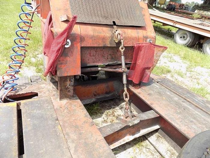 Used 1984 Wtizco 35 Ton Lowboy, Pony Motor