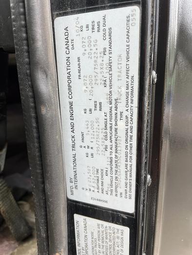 Used 2005 International 9400i 6x4