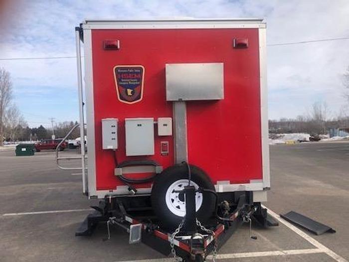 Used 2004 ACSI MT208 Decontamination Trailer Hazmat FEMA fire rescue 12KW Generator 38hrs - 550 Gallon