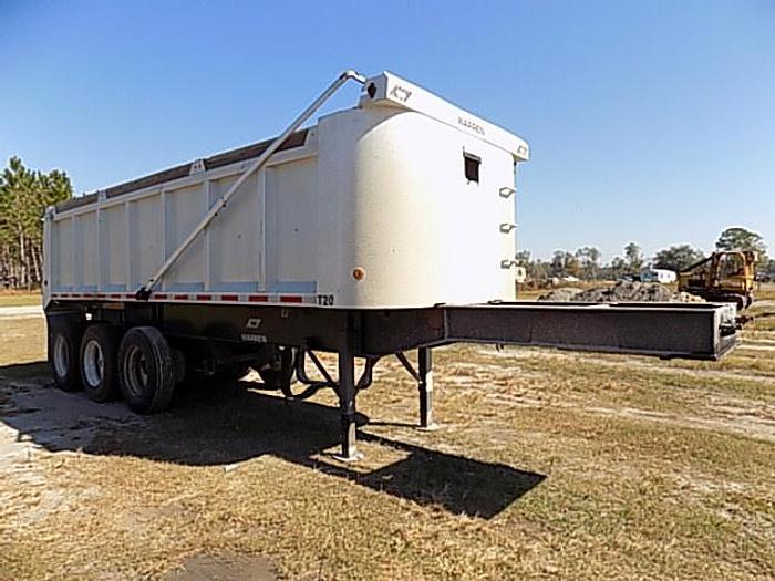 Used 2005 Warren Tri Axle End Dump Trailer ***Florida Spec*** 30' Frame 24' Tub