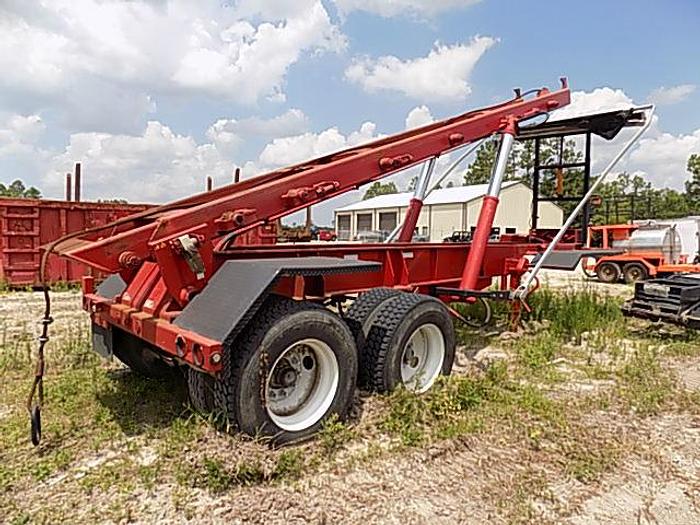 Used 2012 Cable Pull Roll Off Trailer (Tandem Axle)