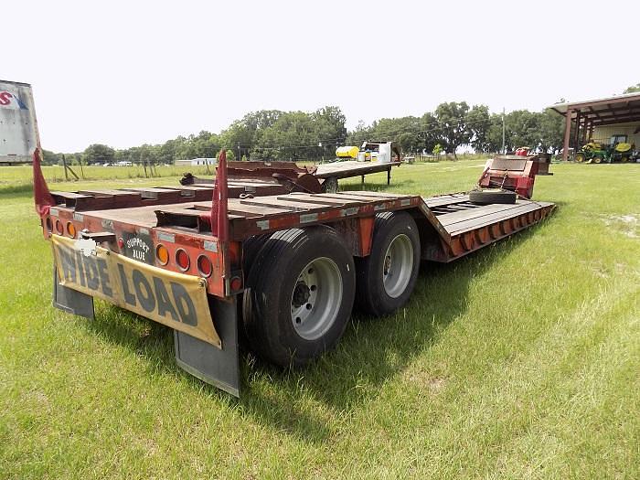Used 1984 Wtizco 35 Ton Lowboy, Pony Motor