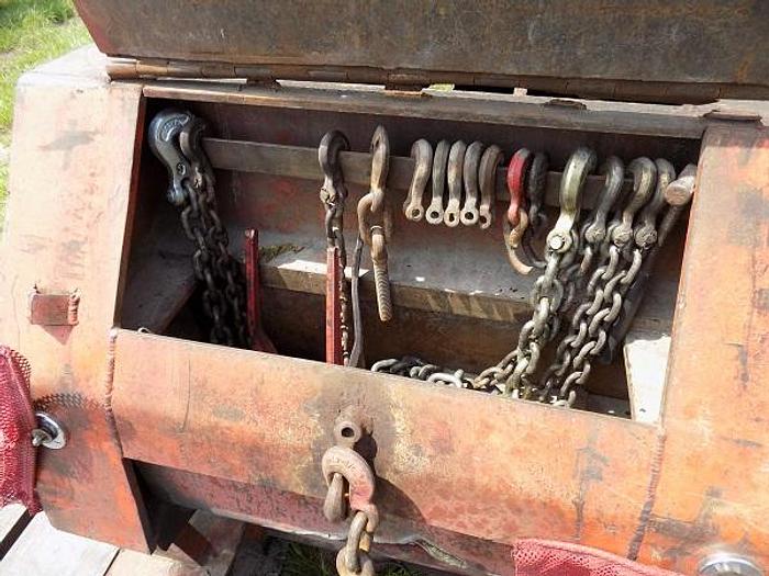 Used 1984 Wtizco 35 Ton Lowboy, Pony Motor