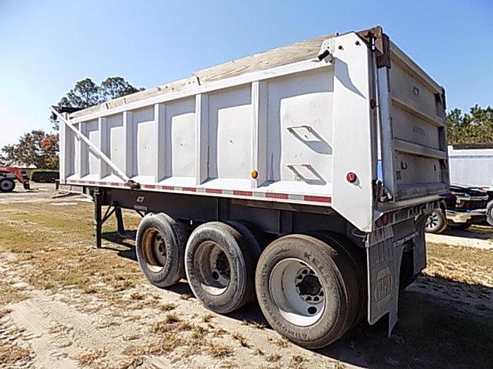 Used 2005 Warren Tri Axle End Dump Trailer ***Florida Spec*** 30' Frame 24' Tub