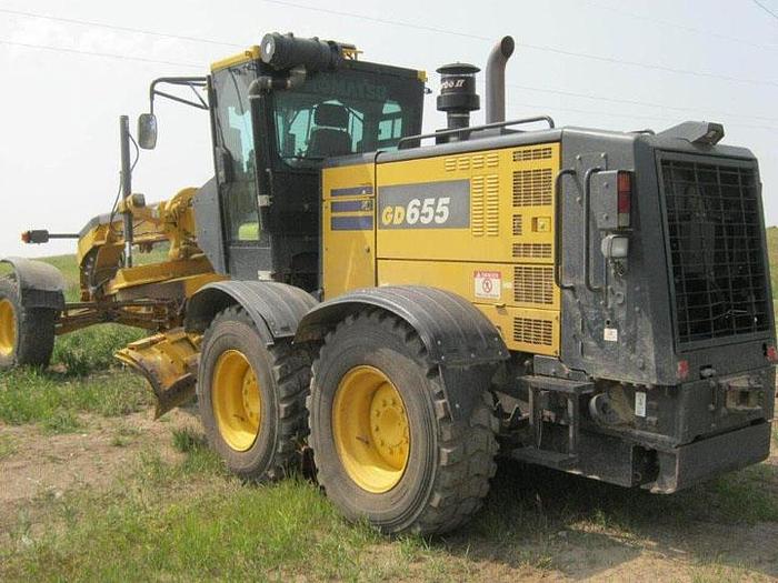 Used 2018 Komatsu GD655-6 Motor Grader